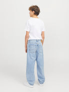 Jack Jones Youths Chris Junior 855 Relaxed Fit Blue Jeans BLUE detail view