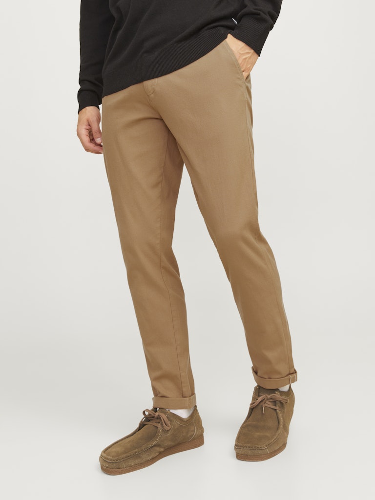 Men's Marco Fury Kelp Chinos-Model Front View