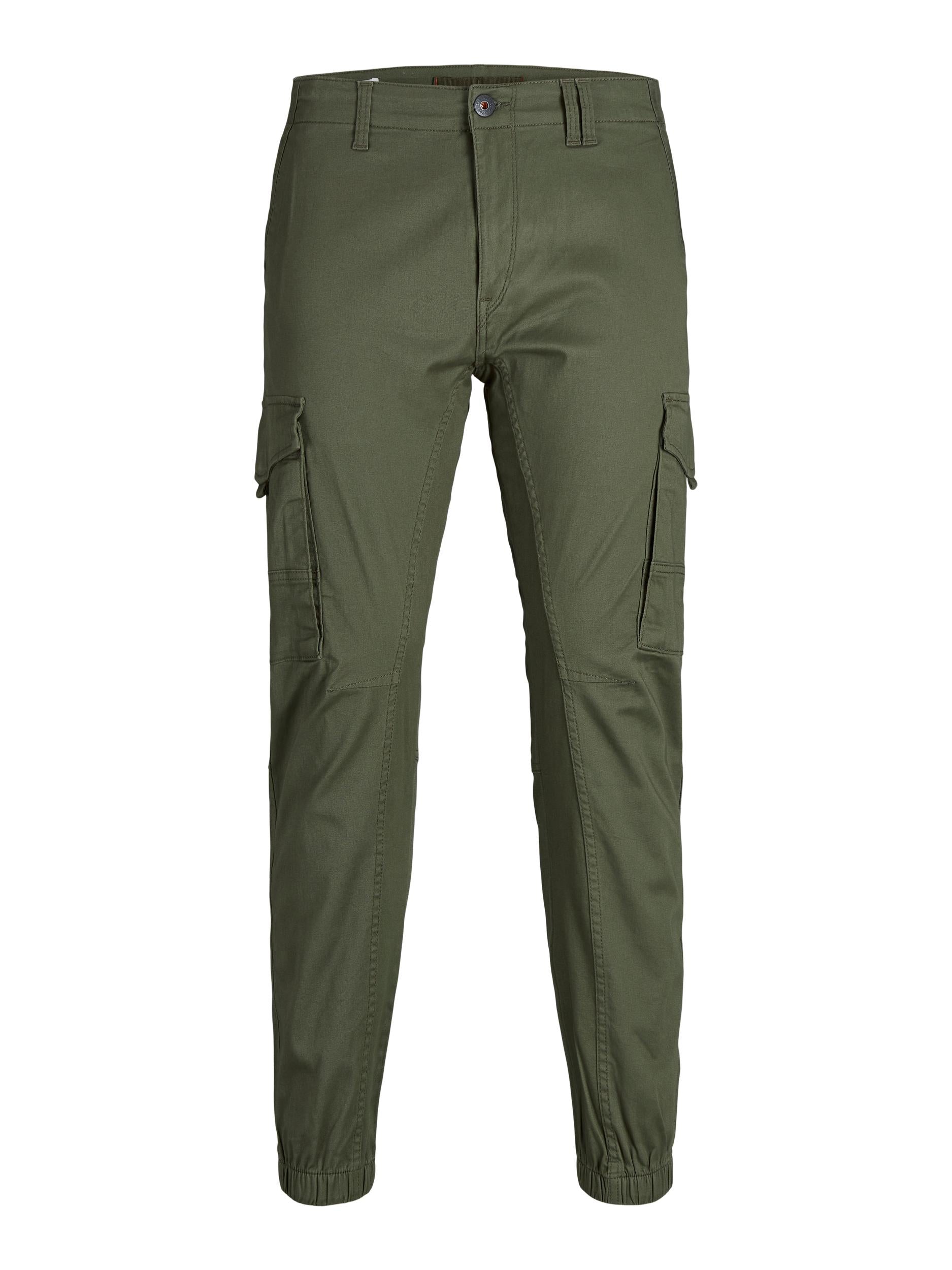 JACK & JONES Paul Flake Cargo Olive Night-Olive Night Olive Night side view