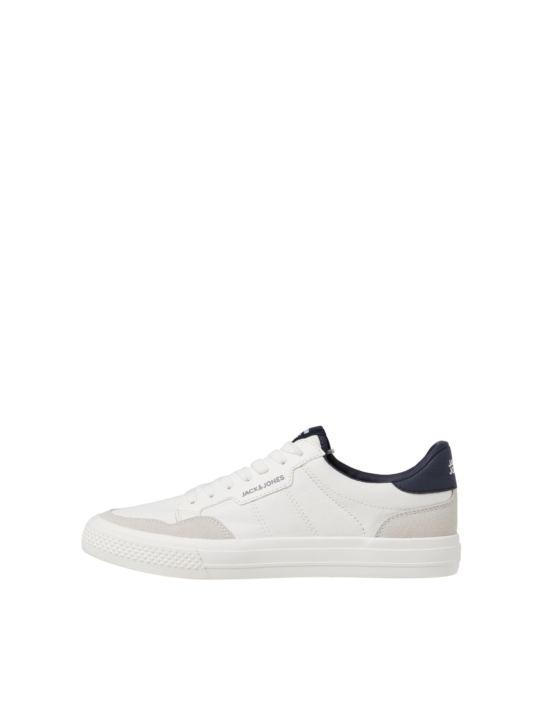 JACK & JONES Morden Combo Trainers - White/Navy White/Navy front view