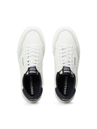 JACK & JONES Morden Combo Trainers - White/Navy White/Navy detail view