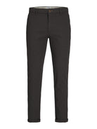 JACK & JONES Marco Fury Chino-Mulch Mulch flat front view
