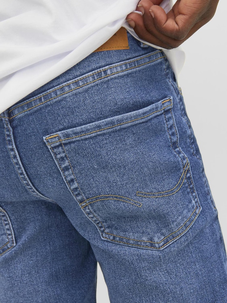 Glenn Original 071 Junior Jeans-Blue Denim-Back Pocket View