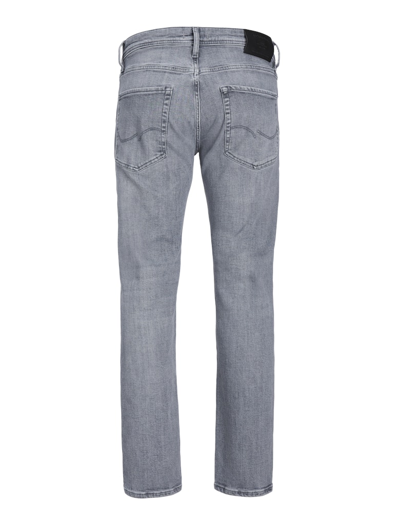 Mike 811 Tapered Fit Grey Denim Jeans-Back view