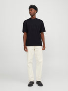 JACK & JONES Urban Edge Black Tee Black detail view