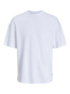 JACK & JONES Urban Edge Tee Short Sleeve O-Neck-White White back view