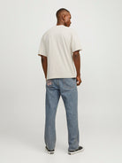 JACK & JONES Urban Edge Tee Short Sleeve O-Neck-Moonbeam Moonbeam detail view