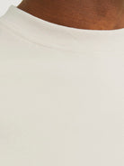 JACK & JONES Urban Edge Tee Short Sleeve O-Neck-Moonbeam Moonbeam back view