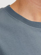 JACK JONES ORIGINALS Vesterbro Tee Short Sleeve Crew Neck-Stormy Weather Stormy Weather side view
