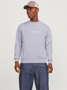 JACK JONES ORIGINALS Vesterbro Cosmic Sky Sweat Cosmic Sky front view