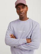 JACK JONES ORIGINALS Vesterbro Cosmic Sky Sweat Cosmic Sky back view