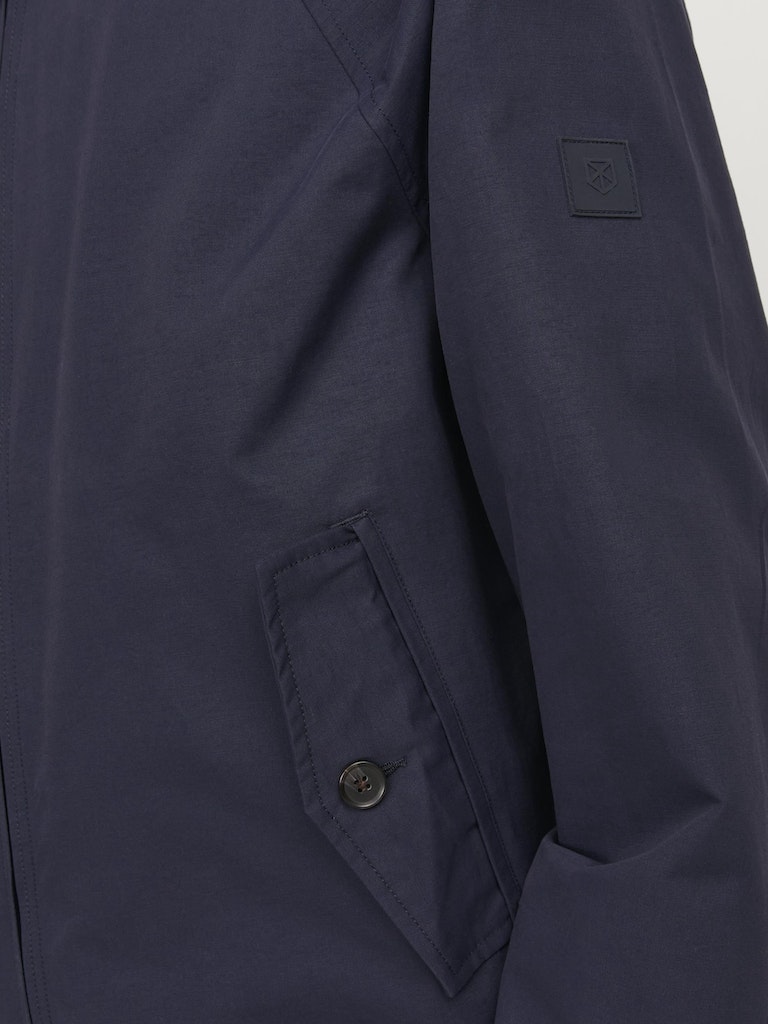 JACK JONES PREMIUM Blurudy Harrington Jacket-Night Sky Night Sky side view