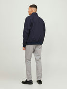 JACK JONES PREMIUM Blurudy Harrington Jacket-Night Sky Night Sky detail view