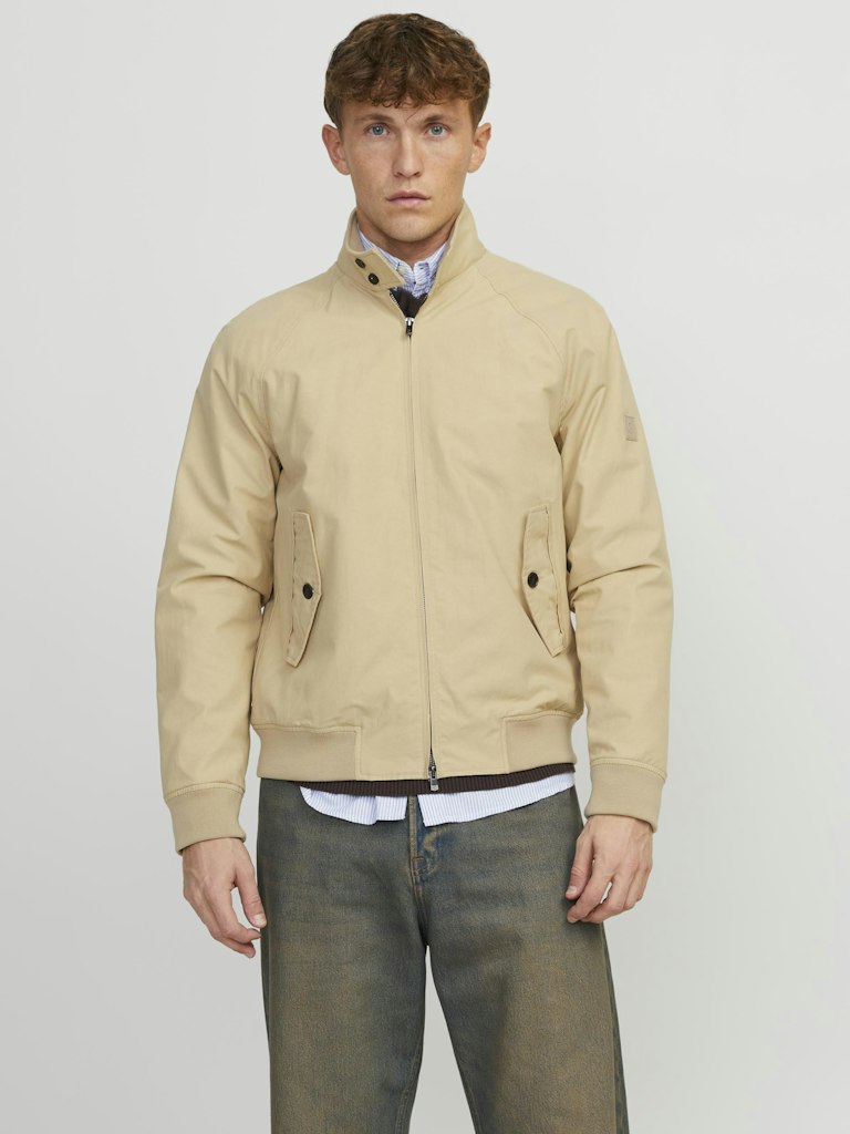 JACK JONES PREMIUM Rudy Harrington Jacket-Fields Of Rye Fields Of Rye front view