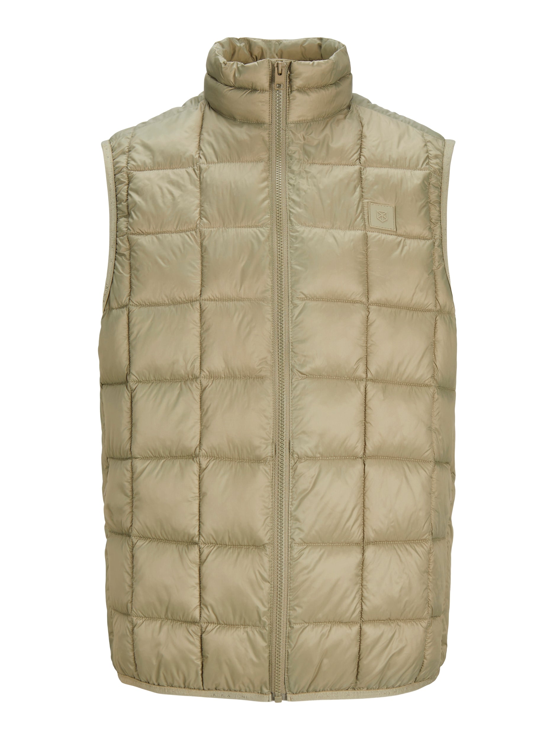 JACK JONES PREMIUM Moon Quilted Bodywarmer-Aloe Aloe side view