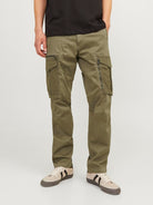 JACK & JONES Kane Cruise Cargo-Dusty Olive Dusty Olive front view