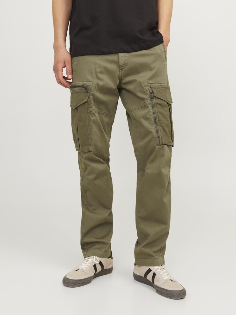 JACK & JONES Kane Cruise Cargo-Dusty Olive Dusty Olive front view