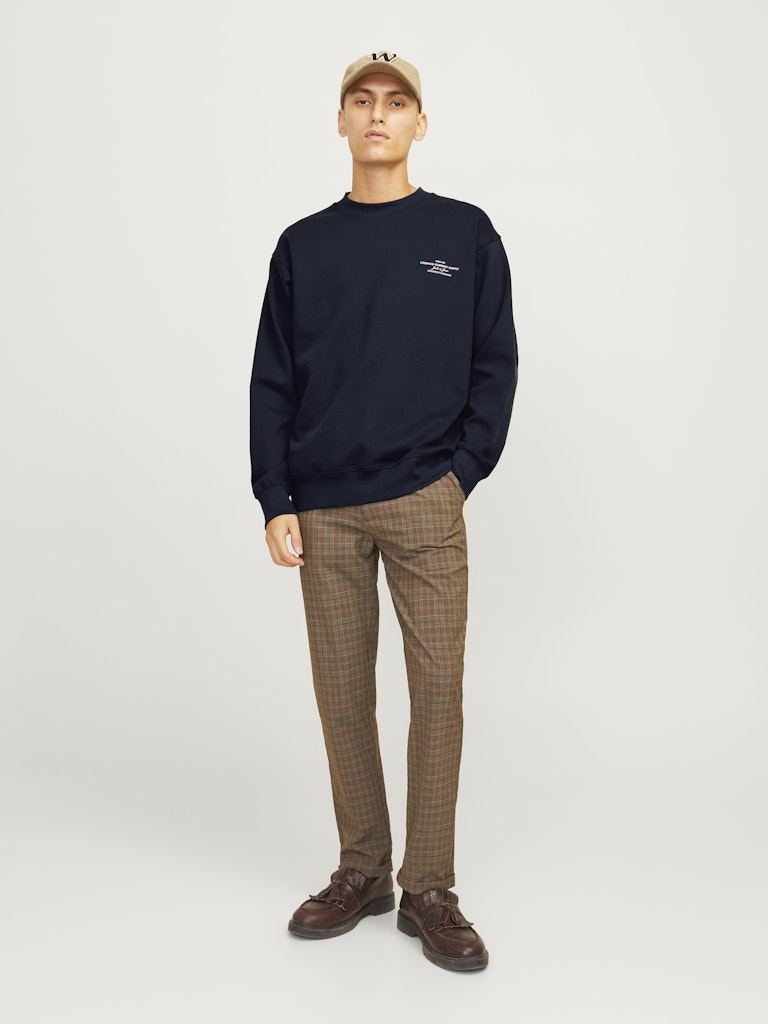 JACK JONES PREMIUM Chad Branding Sweat-Night Sky Night Sky detail view