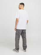 JACK&JONES Hudson White Crew Neck Tee White detail view