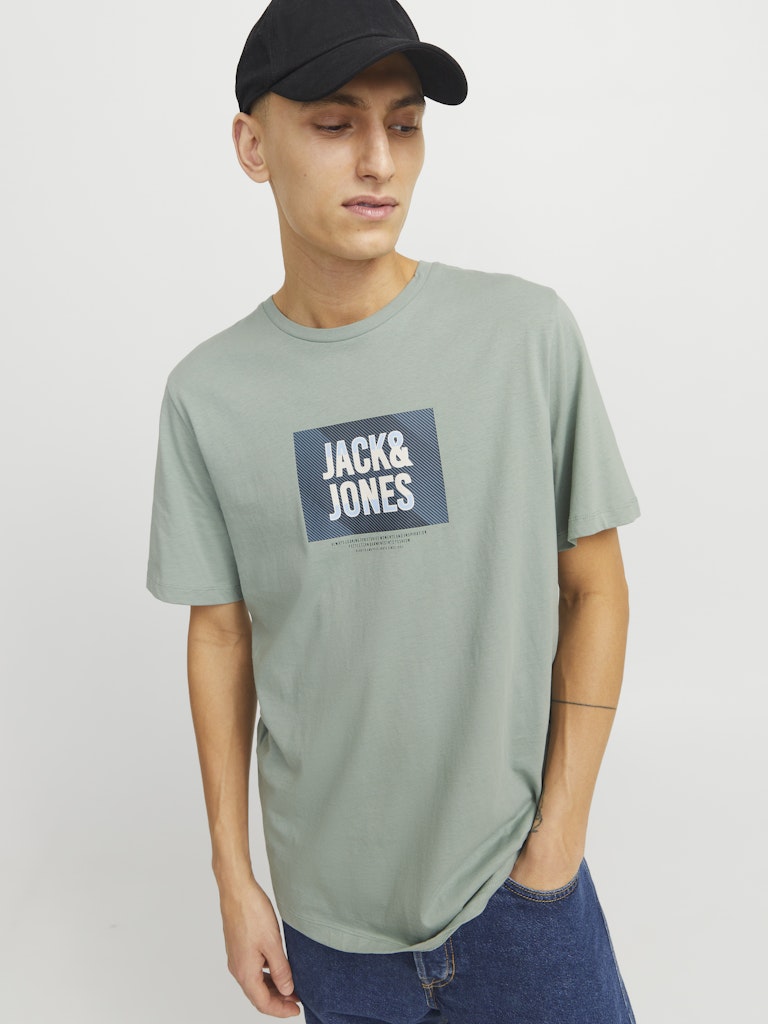 Hudson Iceberg Green Crew Neck Tee