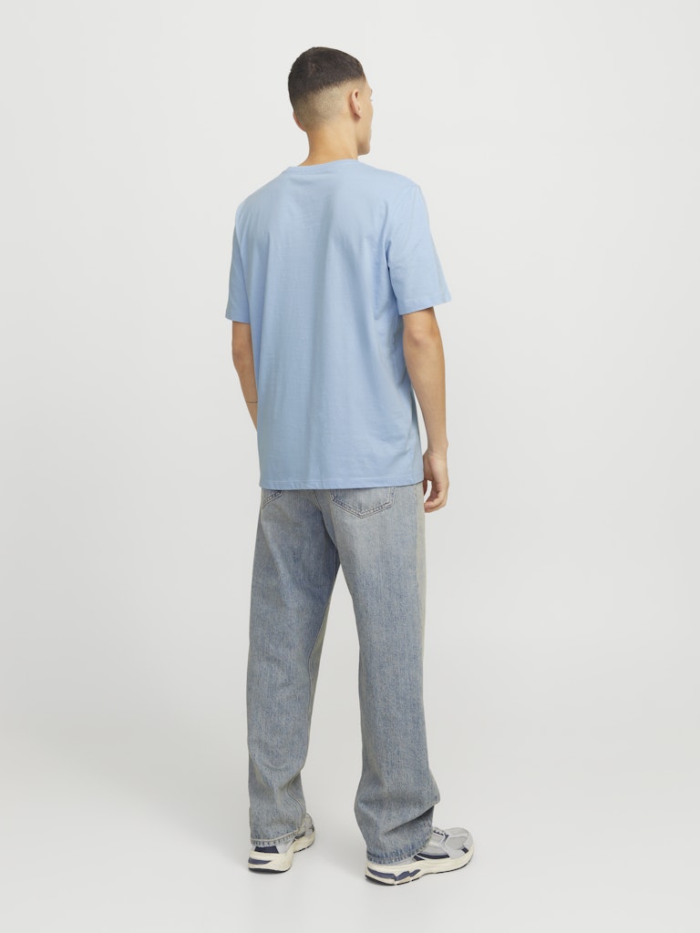 Hudson Blue Crew Neck Tee-Back view