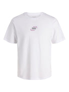 JACK&JONES Corp Graphic T-Shirt-White WHITE alternate view