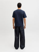 JACK&JONES Corp Graphic T-Shirt-Navy Blazer Navy Blazer back view