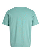 JACK&JONES Corp Graphic T-Shirt-Mineral Blue MINERAL BLUE close up view