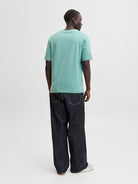 JACK&JONES Corp Graphic T-Shirt-Mineral Blue MINERAL BLUE back view