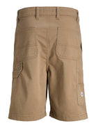 Jack Jones Youths Tony Carpenter Shorts Junior-Elmwood Elmwood flat front view