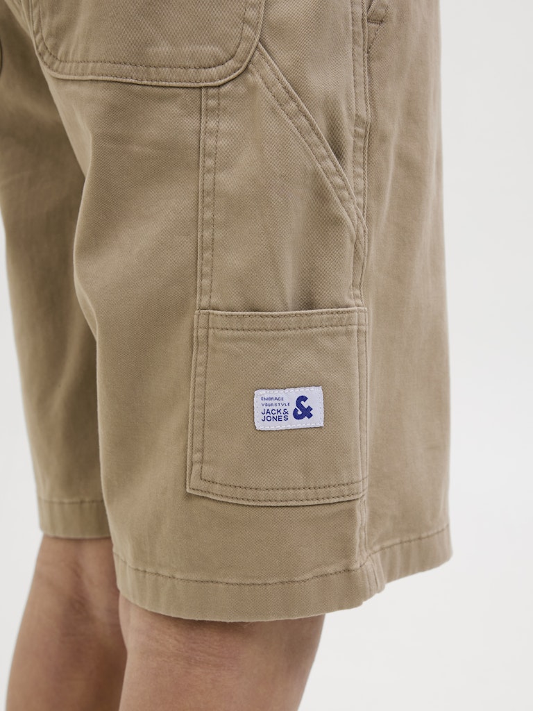 Jack Jones Youths Tony Carpenter Shorts Junior-Elmwood Elmwood back view