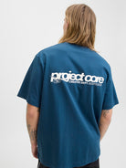 JACK JONES CORE Union Back Print Tee Short Sleeve Crew-Titan Titan back view