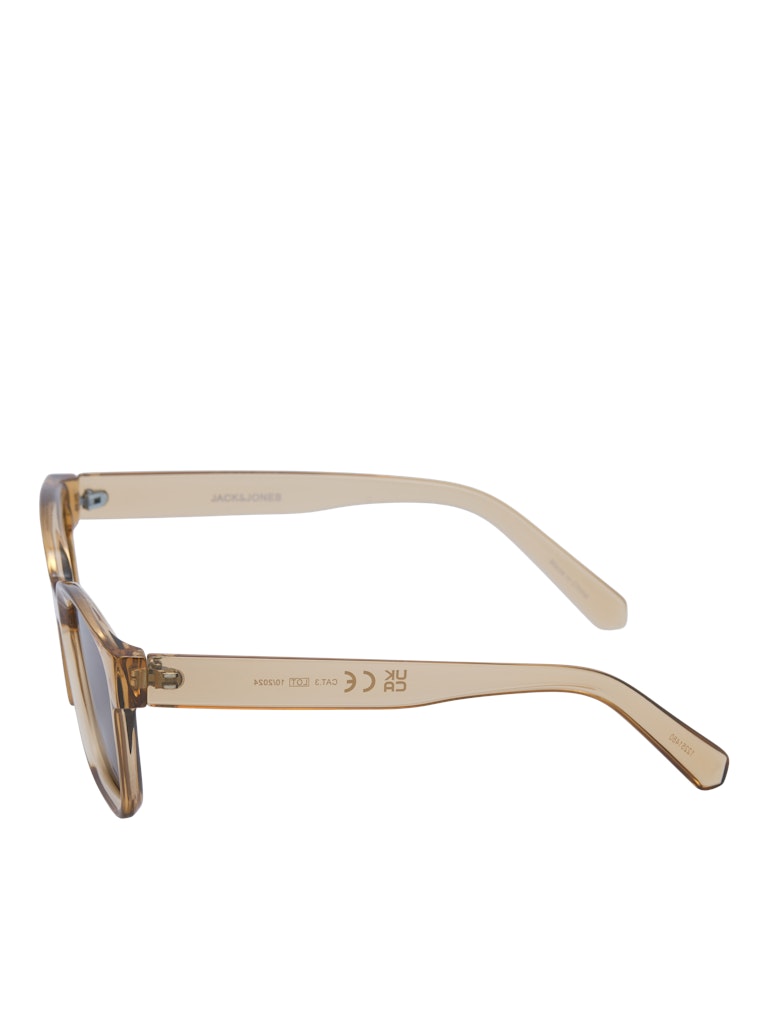JACK & JONES Pontus Sunglasses - Brown Stone Brown detail view