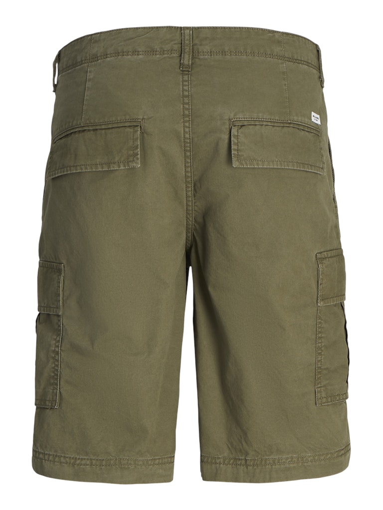 Men's Cole Cargo Shorts - Olive Night-Back View