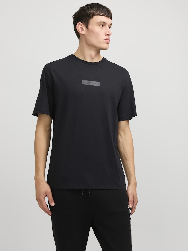 Taka Crew Neck Black Tee