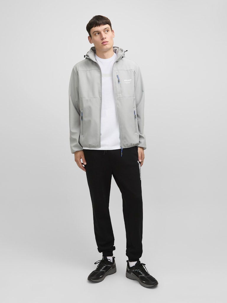 Taka Crew Neck White Tee-With jacket over tee