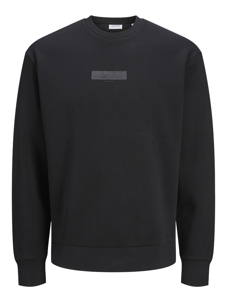 Taka Crew Neck Black Sweat-Front view