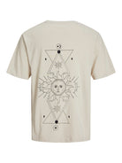 JACK&JONES Jackie Moonbeam Tee Moonbeam flat front view