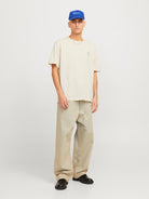 JACK&JONES Jackie Moonbeam Tee Moonbeam model front view