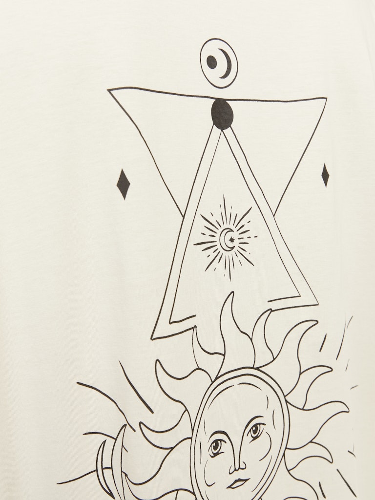 Jackie Moonbeam Tee-Print detail
