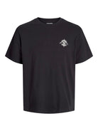 JACK&JONES Jackie Tee Short Sleeve Crew Neck-Black Black side view