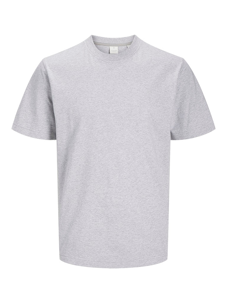 Plain gray t-shirt on a white background