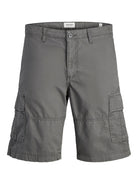JACK & JONES Cole Mateo Cargo Short-Castlerock Castlerock front view