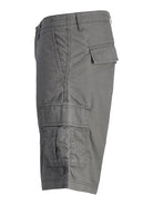 JACK & JONES Cole Mateo Cargo Short-Castlerock Castlerock model front view