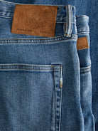 JACK JONES PREMIUM Clark Premium Jeans 096-Blue Denim BLUE DENIM back view