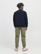 Jack Jones Youths Brad Bomber Jacket Junior-Seaborne SEABORNE detail view