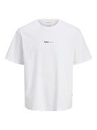 Men's Acapulco Minimal Branding Tee Short Sleeve-Bright White-Front View