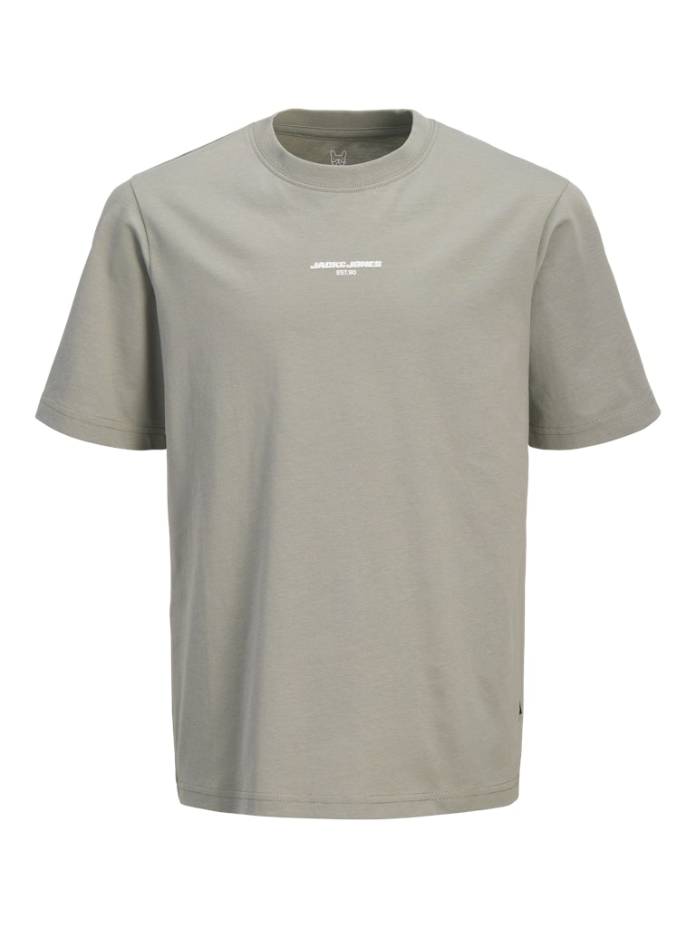 Jack Jones Youths Lido Back Print Boys Shadow Grey Tee Shadow alternate view