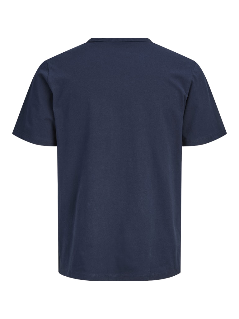JACK&JONES College Logo T-Shirt-Navy Blazer Navy Blazer model front view