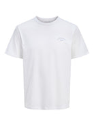 JACK&JONES College Logo T-Shirt-Bright White Bright White front view